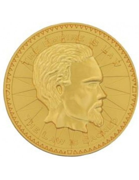 -18685-Merchandising - Réplica Moneda Misty Gold Septim The Elder Scrolls Edición Limitada Fanattik-5060948298216