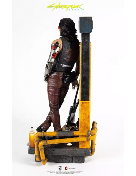 -18632-Figuras - Figura Cyberpunk 2077 Johnny Silverhand 34 cm-0713929403202