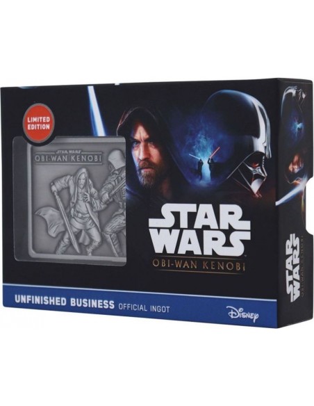 -18620-Merchandising - Star Wars Limited Edition Obi-Wan Kenobi Ingot-5060948290630