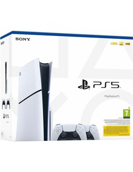 -18739-PS5 - Consola PS5 Chassis E Standard + 2 Dualsense V3-0711719022404