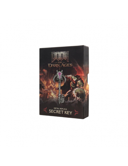 -18684-Merchandising - Réplica Llave Secreta DOOM: The Dark Ages Edición Limitada Fanattik-5060948298452