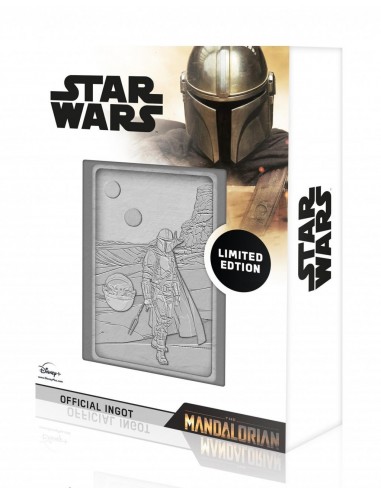 18618-Merchandising - Star Wars Limited Edition The Mandalorian Ingot-5056285138940