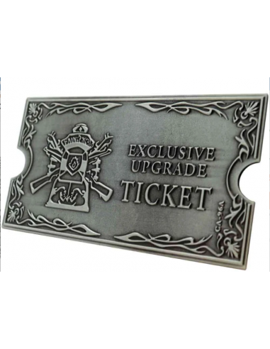 18614-Merchandising - Resident Evil 4 Metal Exclusive Upgrade Ticket-5060948294676