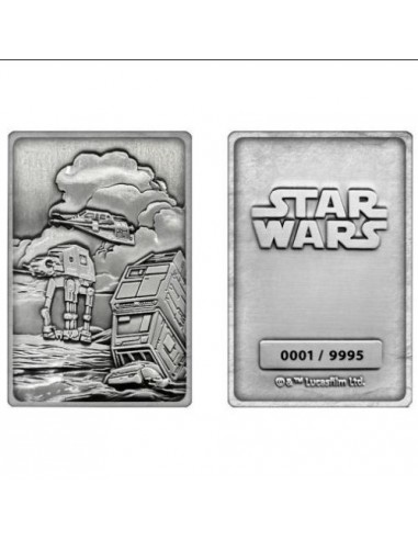 18608-Merchandising - Star Wars Limited Edition Battle for Hoth Ingot-5056285138513