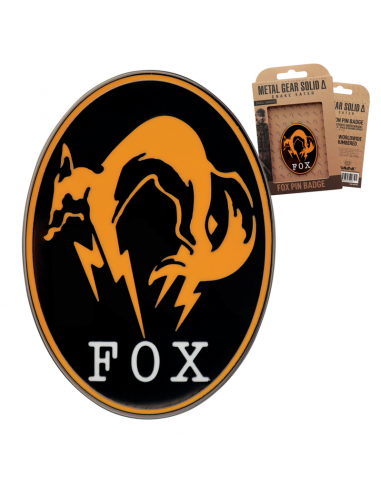 18607-Merchandising - Pin FOX Metal Gear Solid Delta Fanattik Edición Limitada-5060948297875