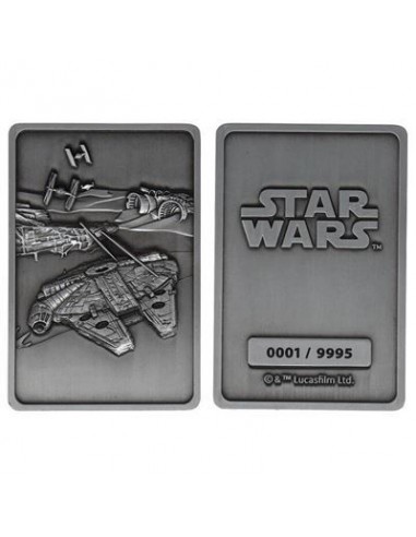 18606-Merchandising - Star Wars Limited Edition Millennium Falcon Ingot-5060662467264