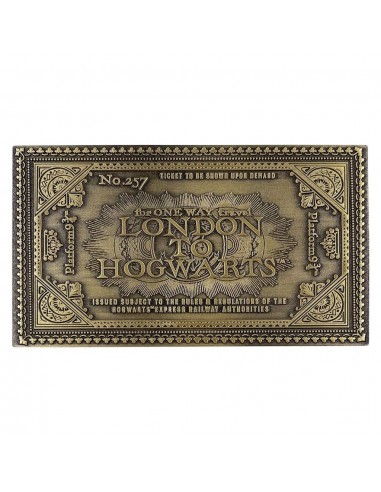 18601-Merchandising - Harry Potter Limited Edition Replica Hogwarts Express Train Ticket-5060662469190