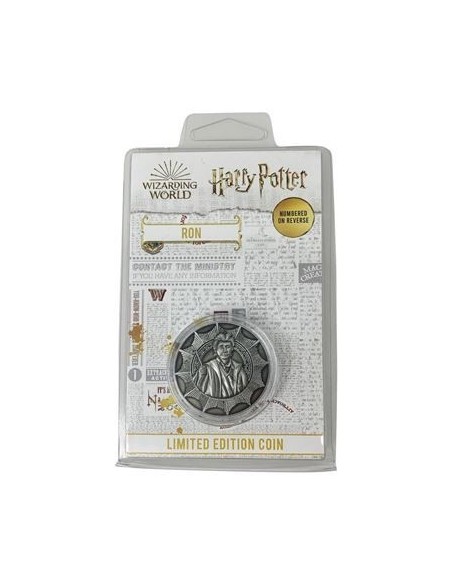 -18591-Merchandising - Harry Potter Limited Edition Ron Weasley Collectible Coin-5060662464492