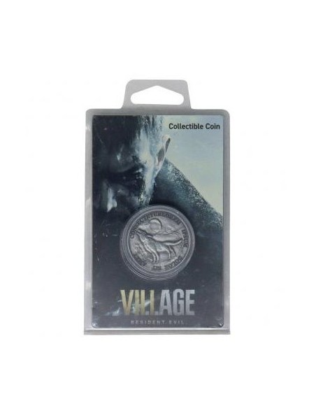 -18589-Merchandising - Resident Evil Village Limited Edition Currency Replica Collectible Coin-5060662467295
