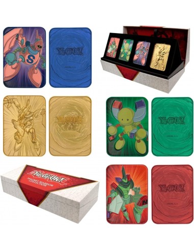 18588-Merchandising - Yu-Gi-Oh! Limited Edition Magnet Warrior Ingot Set-5060948292726