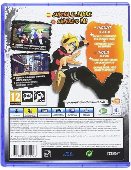 -187-PS4 - Naruto Shippuden: Ultimate Ninja Storm 4 Road to Boruto-3391891991247
