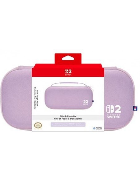 -18771-Switch 2 - Funda Rígida Compacta (Lavanda)-4961818041516