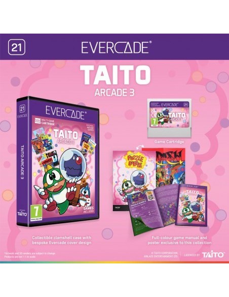 -18811-Retro - Cartucho TAITO Arcade 3-5060990241970