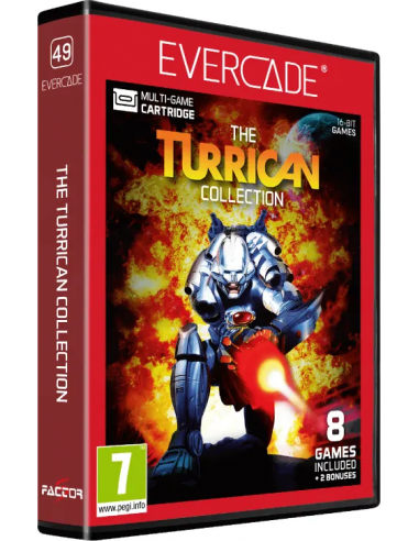 18809-Retro - Cartucho Evercade The Turrican Collection 1-5060990241994