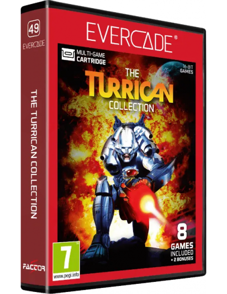 -18809-Retro - Cartucho Evercade The Turrican Collection 1-5060990241994