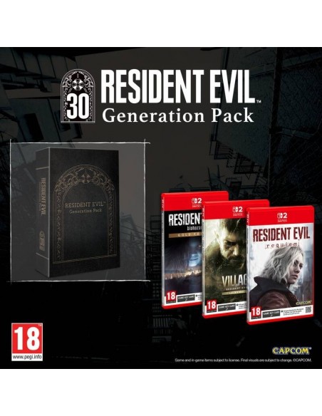 -18842-Switch 2 - Resident Evil Generation Pack 30 Aniversario Switch 2 PAL-5055060908488