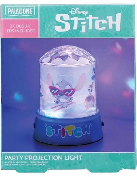 -18822-Merchandising - Stitch Lámpara De Proyección Fiesta-5056577755404