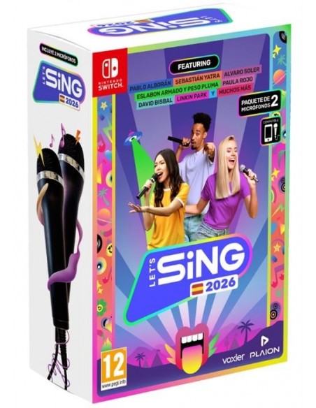 -17801-Switch - Lets Sing 2026 + 2 micros-4020628555450