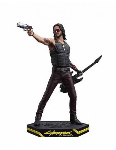18816-Figuras - Figura Jhonny Silverhand Cyberpunk 2077 Dark Horse 24cm-0761568006414