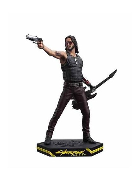 -18816-Figuras - Figura Jhonny Silverhand Cyberpunk 2077 Dark Horse 24cm-0761568006414