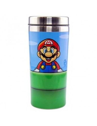 18920-Merchandising - Taza De Viaje Nintendo Super Mario Tuberia-5055964738426