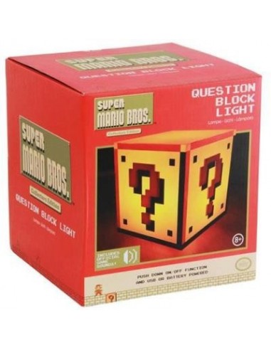 18917-Merchandising - Lampara Cubo Interrogante Super Mario Bros-5055964701000