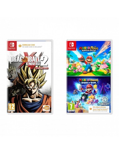 18904-Switch - Dragon Ball Xenoverse 2 + Mario & Rabbids Double Pack - CIB-3391892040784
