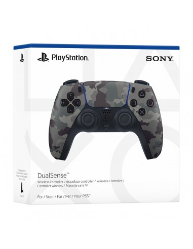 18976-PS5 - Mando Inalámbrico Dualsense Grey Camouflage-0711719023609