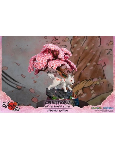 -12307-Figuras - Figura Chibiterasu Estatua PVC Okamiden 24 cm-5060316624883