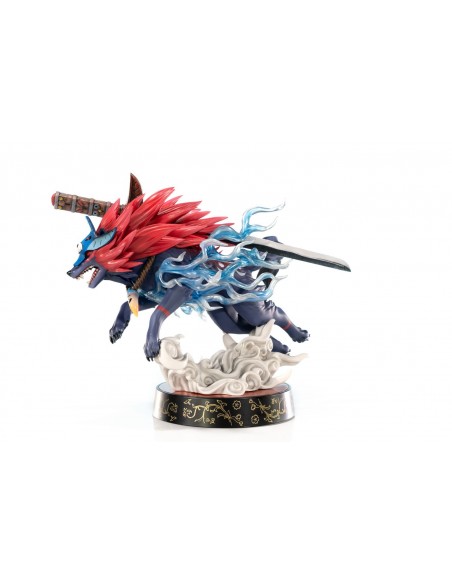 -8341-Figuras - Figura Oki Forma Lobo Estatua PVC Okami 21 cm (Standard Edition)-5060316623169