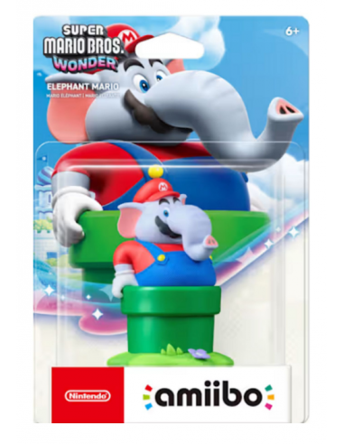 19019-Amiibos - Figura Amiibo Elephant Mario-0045496381356