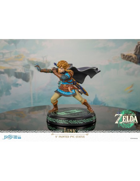 -17804-Figuras - Figura Link The Legend of Zelda: Tears of the Kingdom First 4 Figures 18cm PVC-5060316628607
