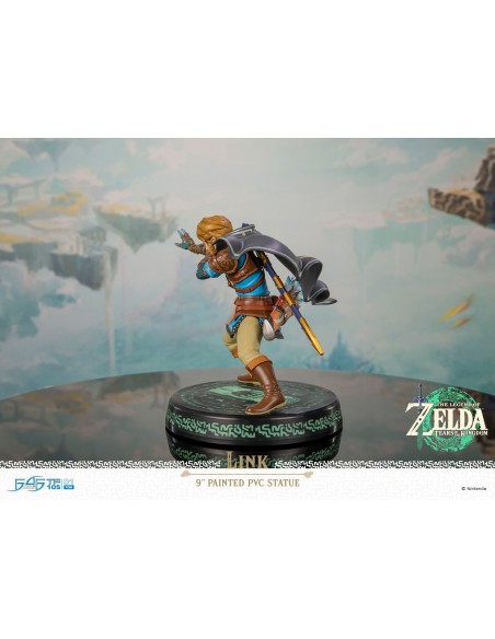 -17804-Figuras - Figura Link The Legend of Zelda: Tears of the Kingdom First 4 Figures 18cm PVC-5060316628607