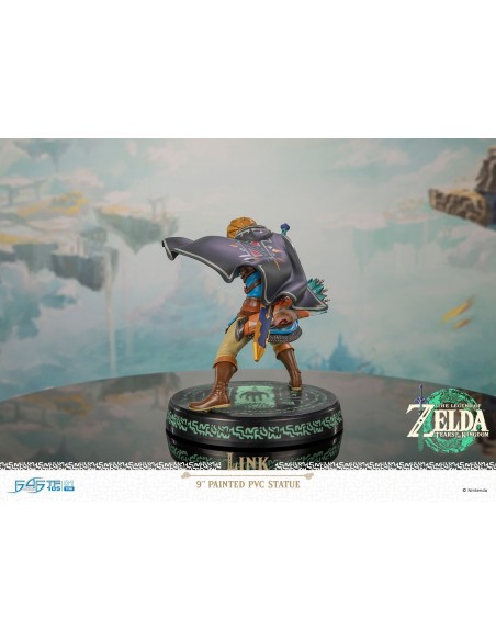 -17804-Figuras - Figura Link The Legend of Zelda: Tears of the Kingdom First 4 Figures 18cm PVC-5060316628607