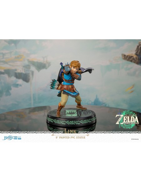 -17804-Figuras - Figura Link The Legend of Zelda: Tears of the Kingdom First 4 Figures 18cm PVC-5060316628607