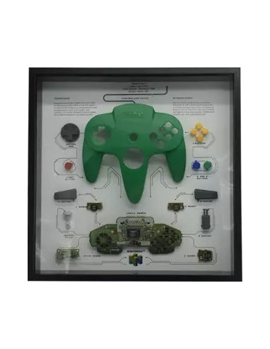 19096-Retro - Photo Frame Nintendo N64 Controller Display - Mixed - A-9509512773538
