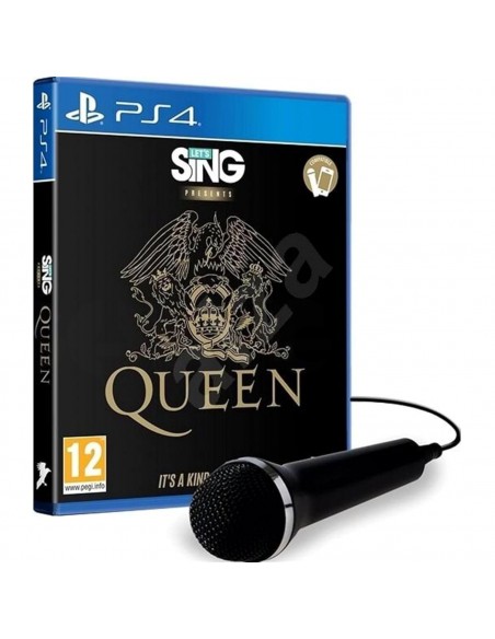 -19057-PS4 - Let's Sing: Queen (Single Mic Bundle)-4020628716998