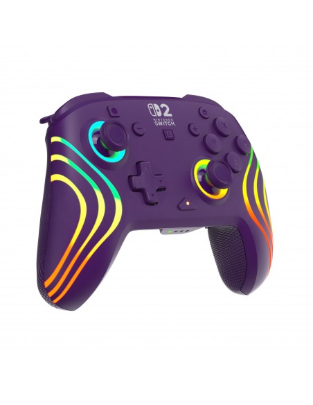-18189-Switch 2 - Afterglow Wave Wireless Controller Purple-0840454402346