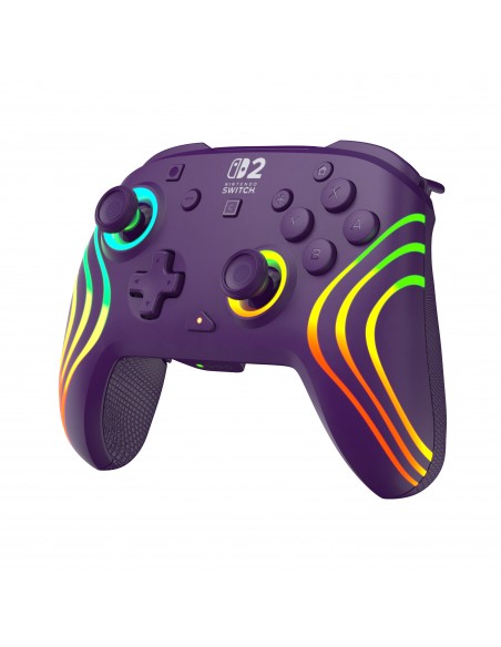 -18189-Switch 2 - Afterglow Wave Wireless Controller Purple-0840454402346
