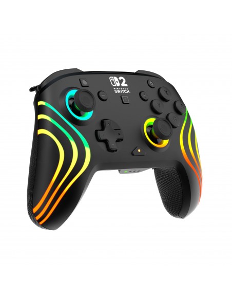 -18532-Switch 2 - Afterglow Wave Wireless Controller Black-0840454402322