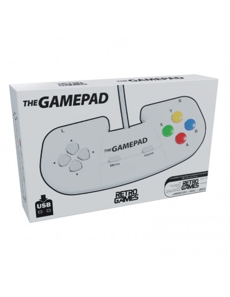 -19130-Retro - The Gamepad ( White)-4020628553791