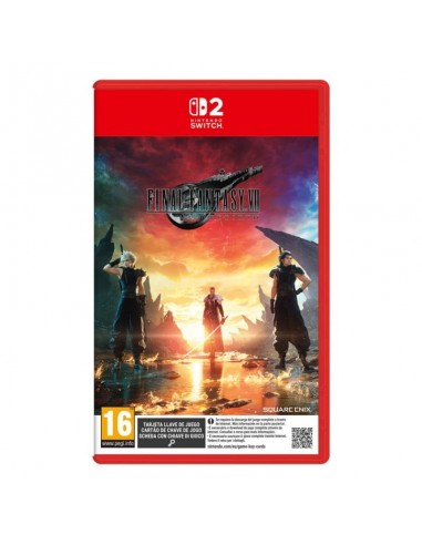 19147-Switch 2 - Final Fantasy VII Rebirth - Switch 2 Version - Game Key Card-5021290102842