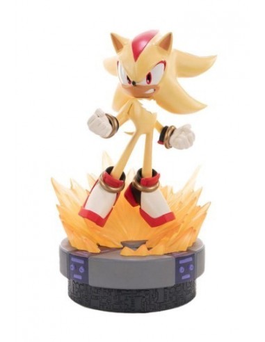 19191-Figuras - Estatua Resina Shadow Sonic the Hedgehog The Ultimate Life Form First 4 Figures 20,5cm-5060316628744