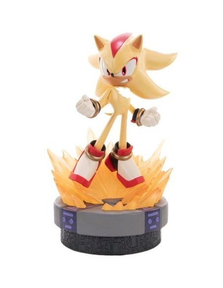 -19191-Figuras - Estatua Resina Shadow Sonic the Hedgehog The Ultimate Life Form First 4 Figures 20,5cm-5060316628744