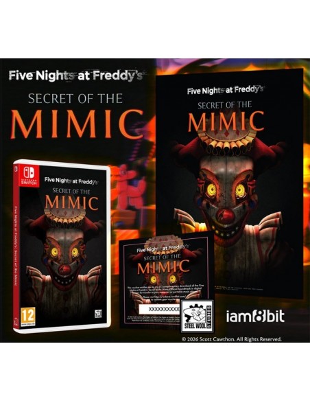 -19185-Switch - Five Night at Freddys: Secret of the Mimic-5056635623874
