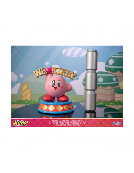 -19182-Figuras - Estatua Resina Kirby We Love Kirby Edición Estándar First 4 Figures 25cm-5060316628683