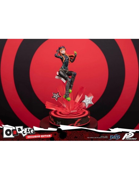 -19178-Figuras - Estatua Oracle Persona 5 Edición Exclusiva First 4 Figures 26cm-5060316626870