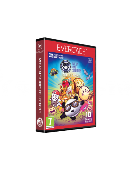 -19321-Retro - Cartucho Evercade Mega Cat Studios Collection 3-5060990242175