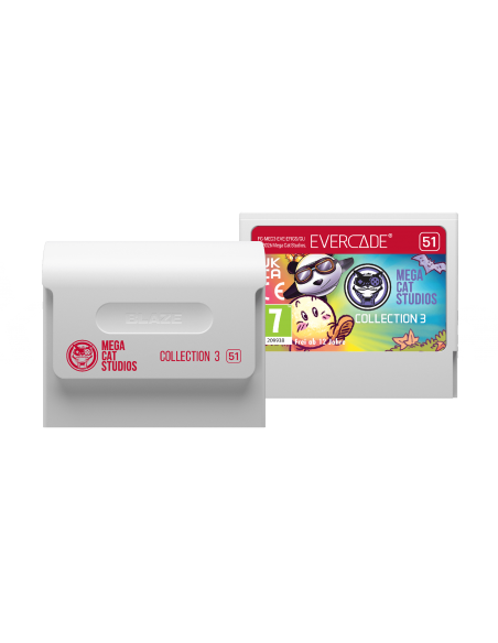 -19321-Retro - Cartucho Evercade Mega Cat Studios Collection 3-5060990242175