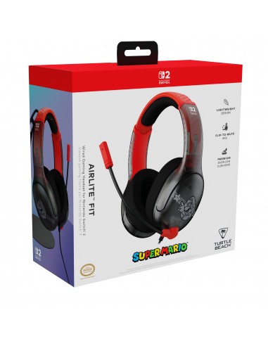18949-Switch 2 - Airlite Fit Headset Mario Star-0840454402735